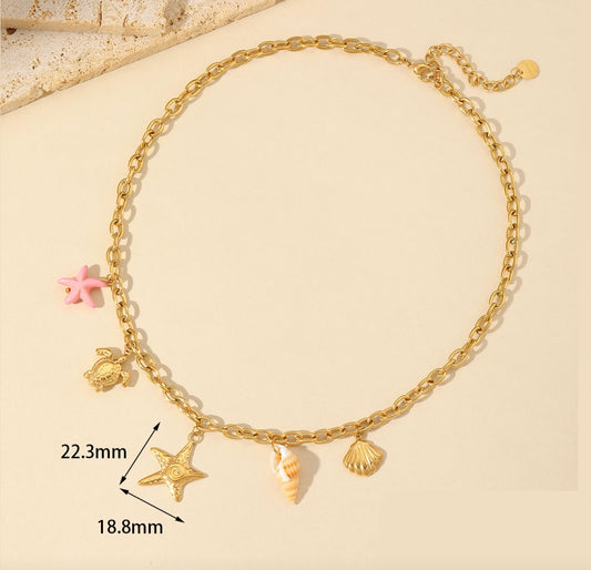 Collar Dijes Mar Estrella