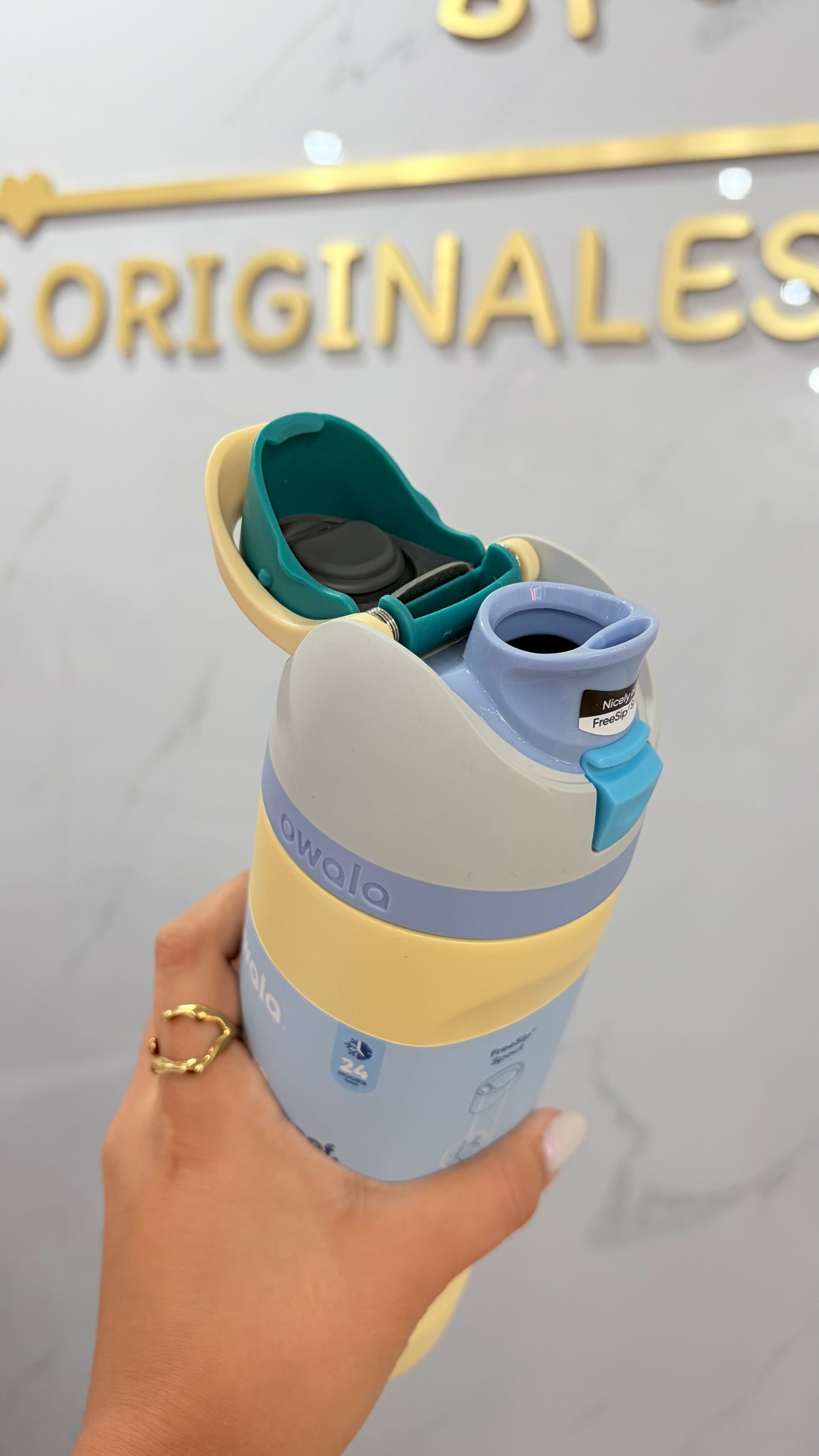 Termo Amarillo 710ml Owala