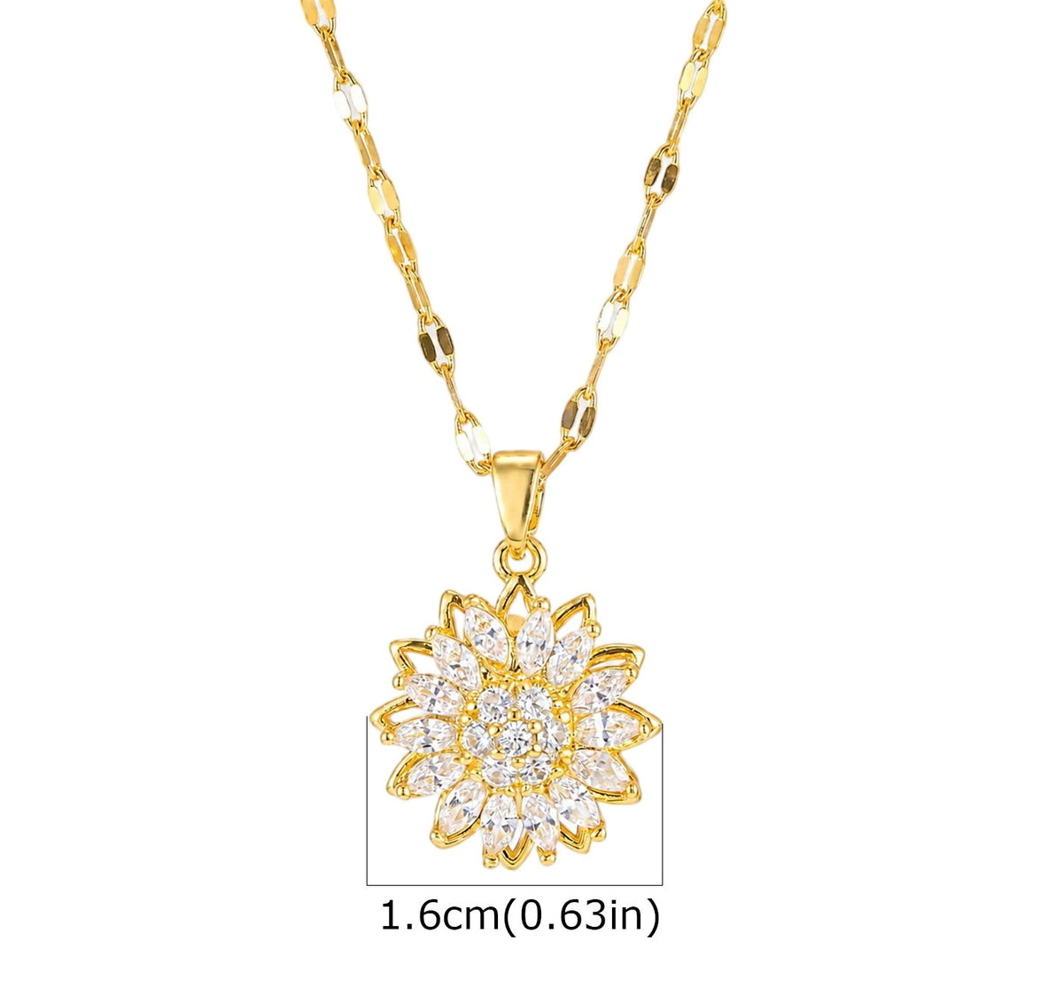 Collar Flor Girasol