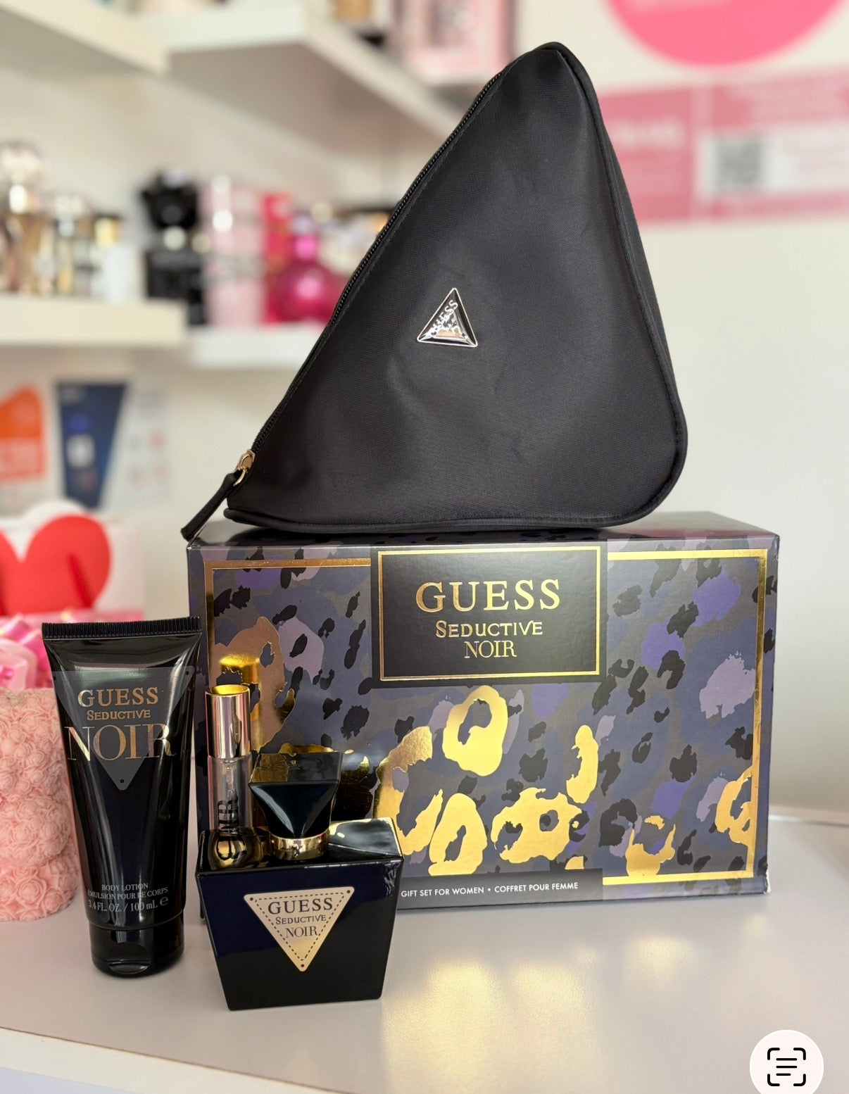 Set Perfume Dama Seductive Noir Guess
