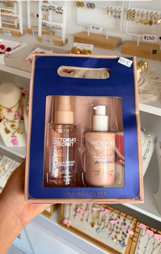 Dúo Body Mist Y Crema Vainilla Orchid Victoria’s Secret