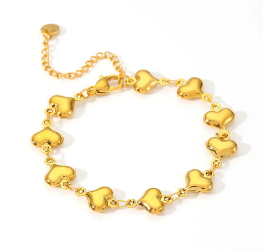 Pulsera Corazón Globo