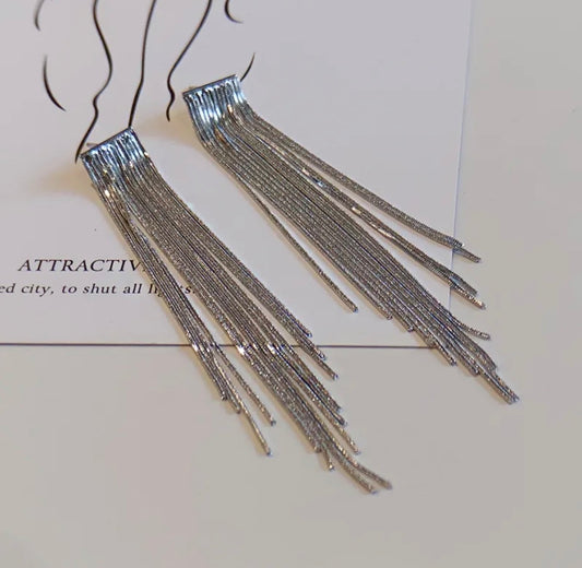 Pendientes Cici Plateados