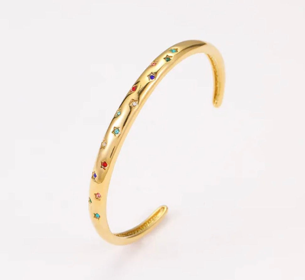 Brazalete Estrellas Colores