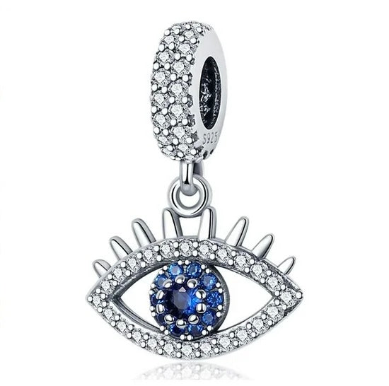 Charm Chapado Ojo Azul