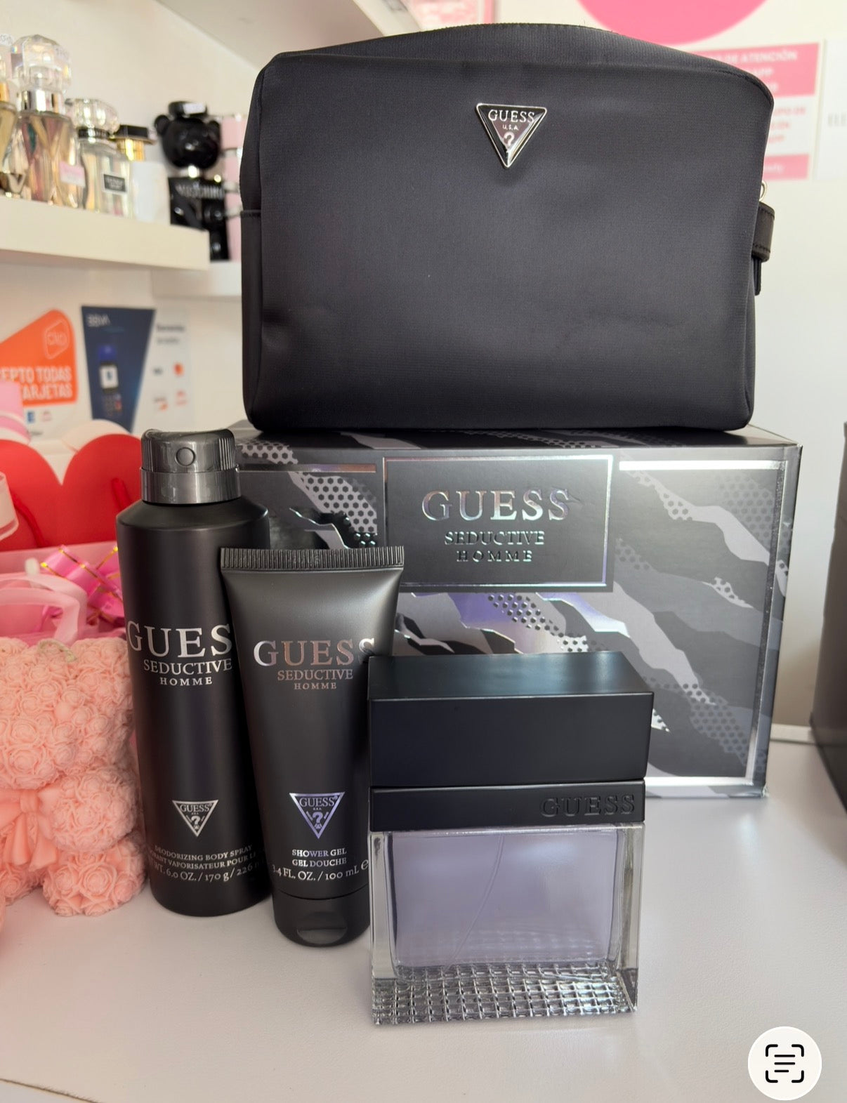 Set Perfume Caballero Seductive Homme Guess