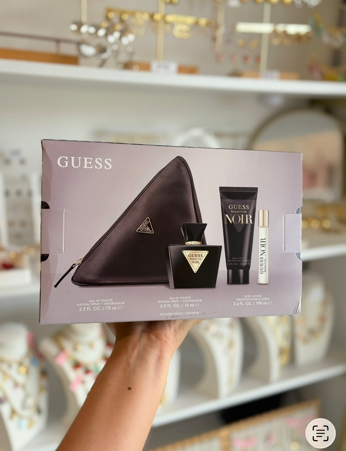 Set Perfume Dama Seductive Noir Guess
