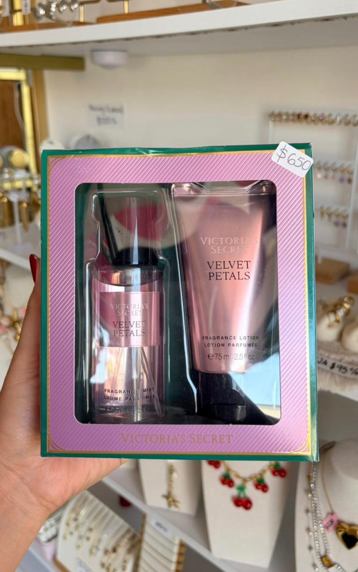 Dúo Body Mist Y Crema Velvet Petals Victoria’s Secret