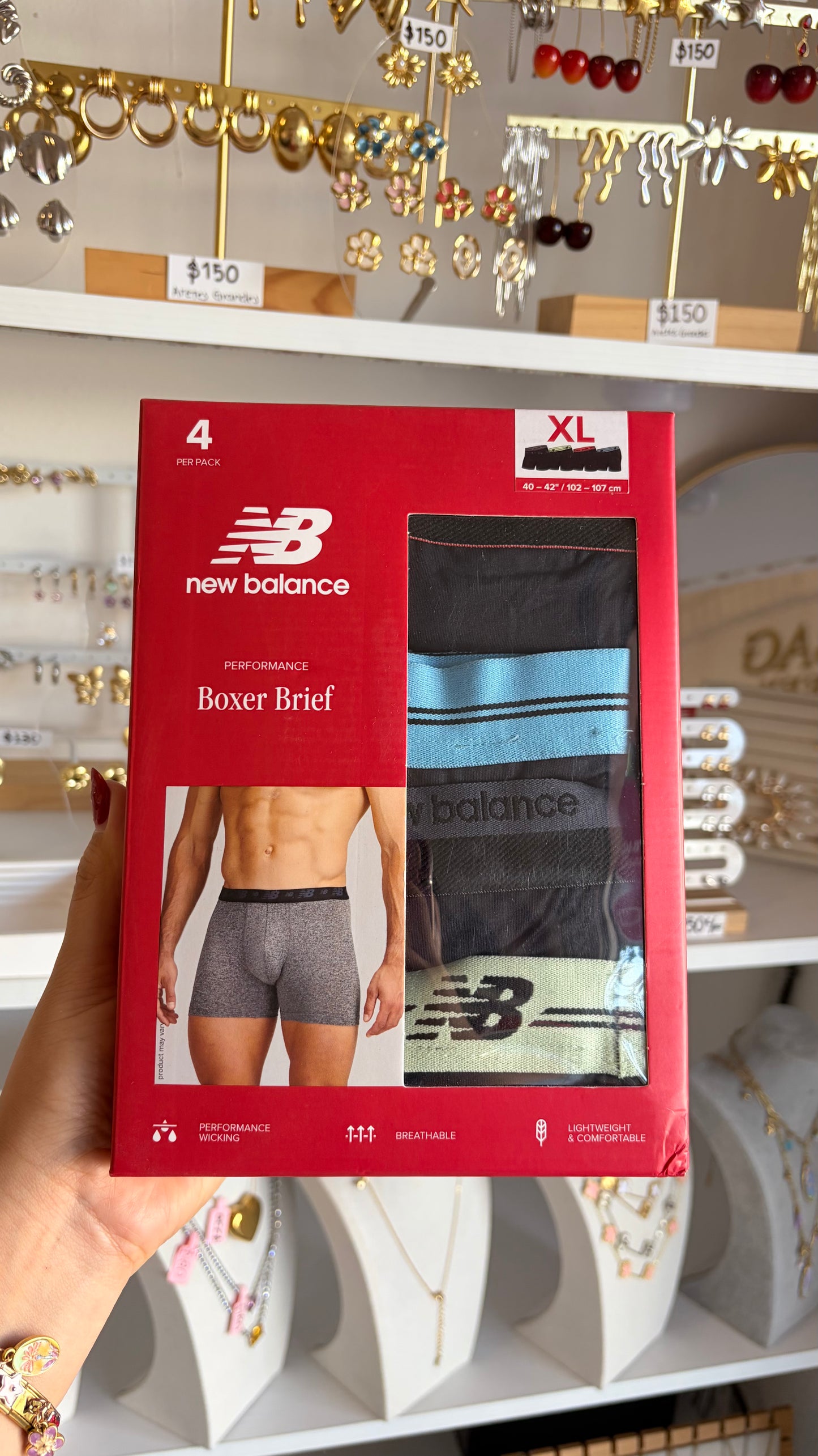 Bóxers Caballero Talla XL New Balance