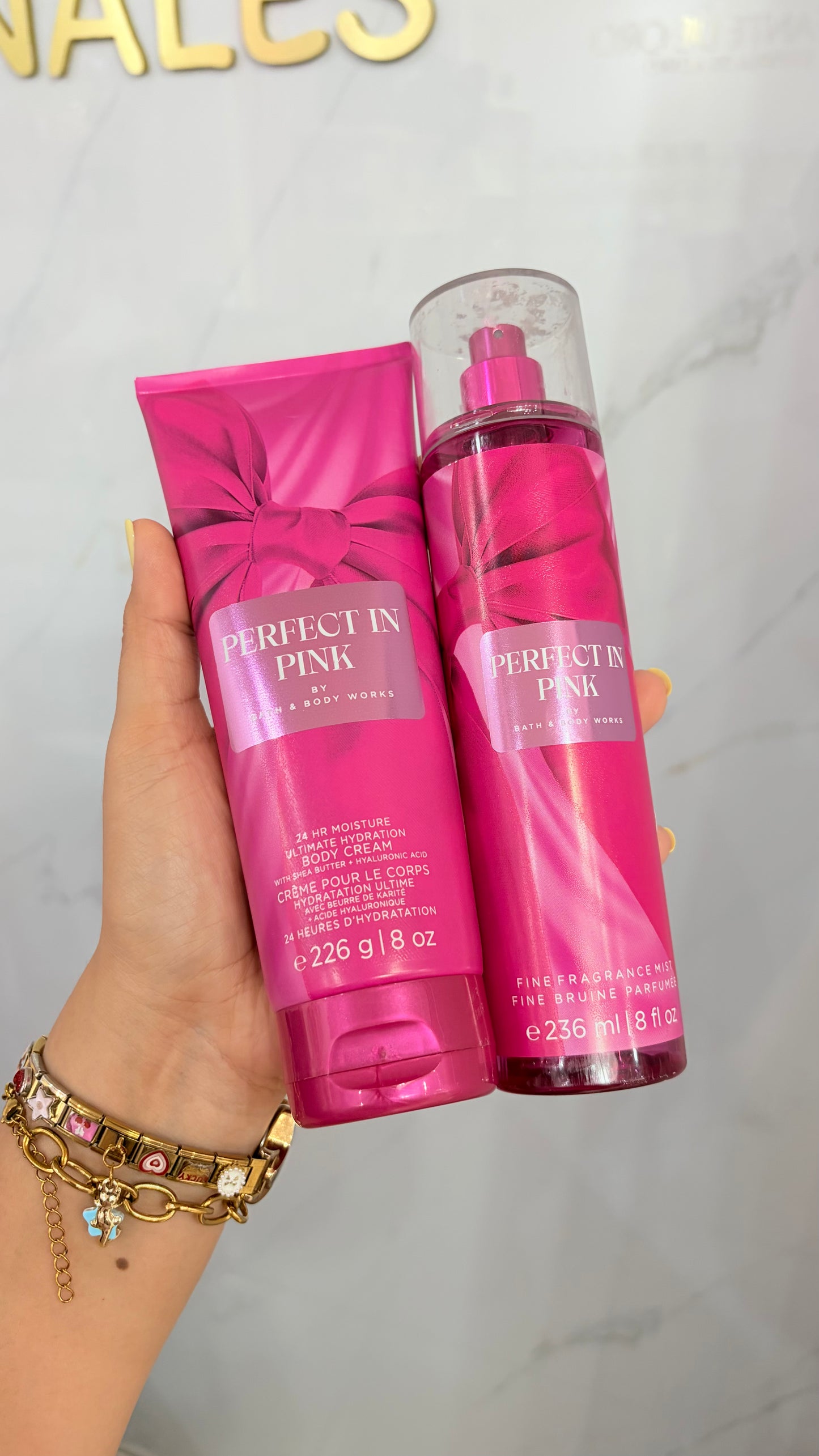 Dúo Body Mist Y Crema Perfect Pink B&BW