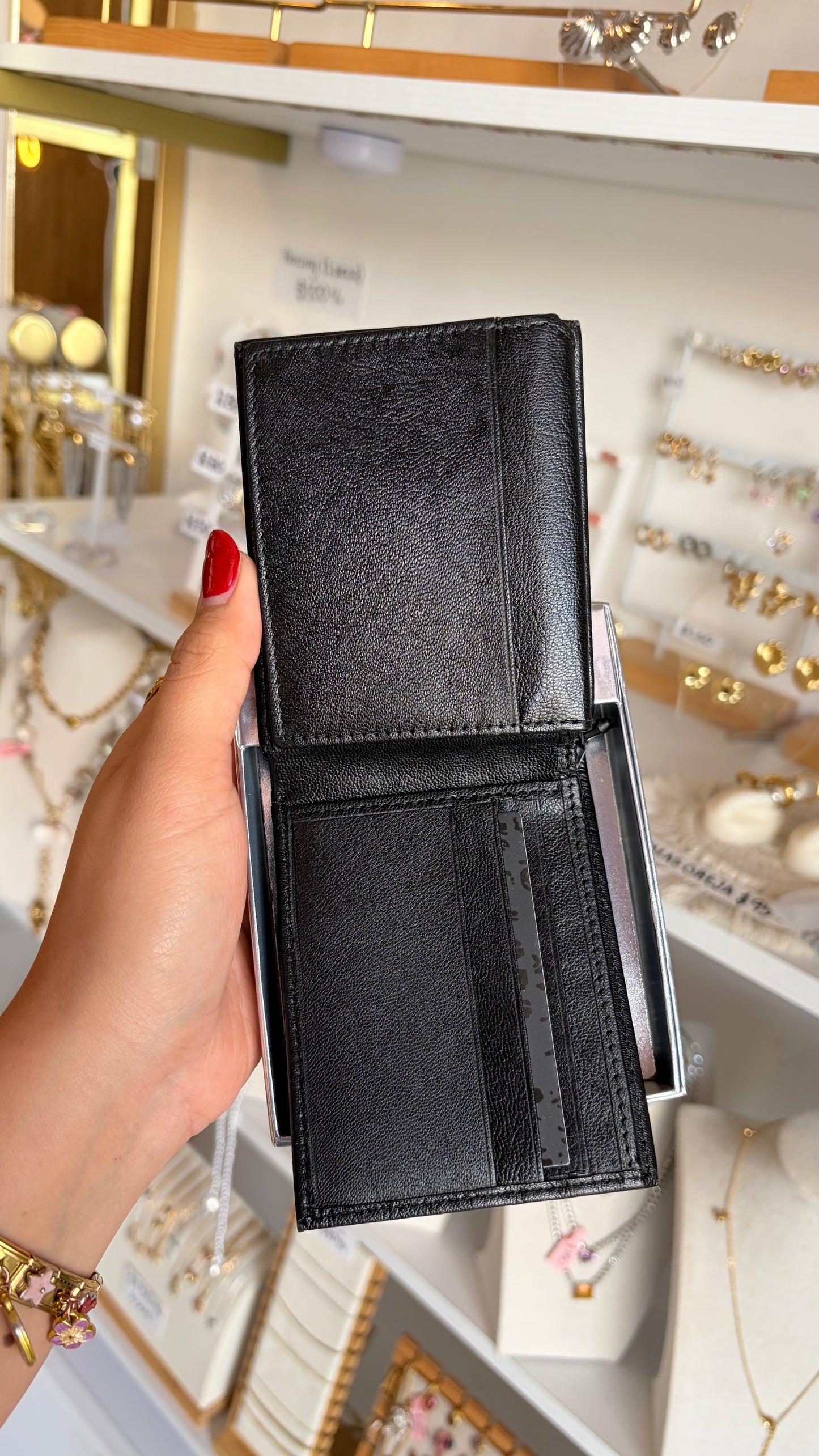 Cartera Caballero Negra Steve Madden