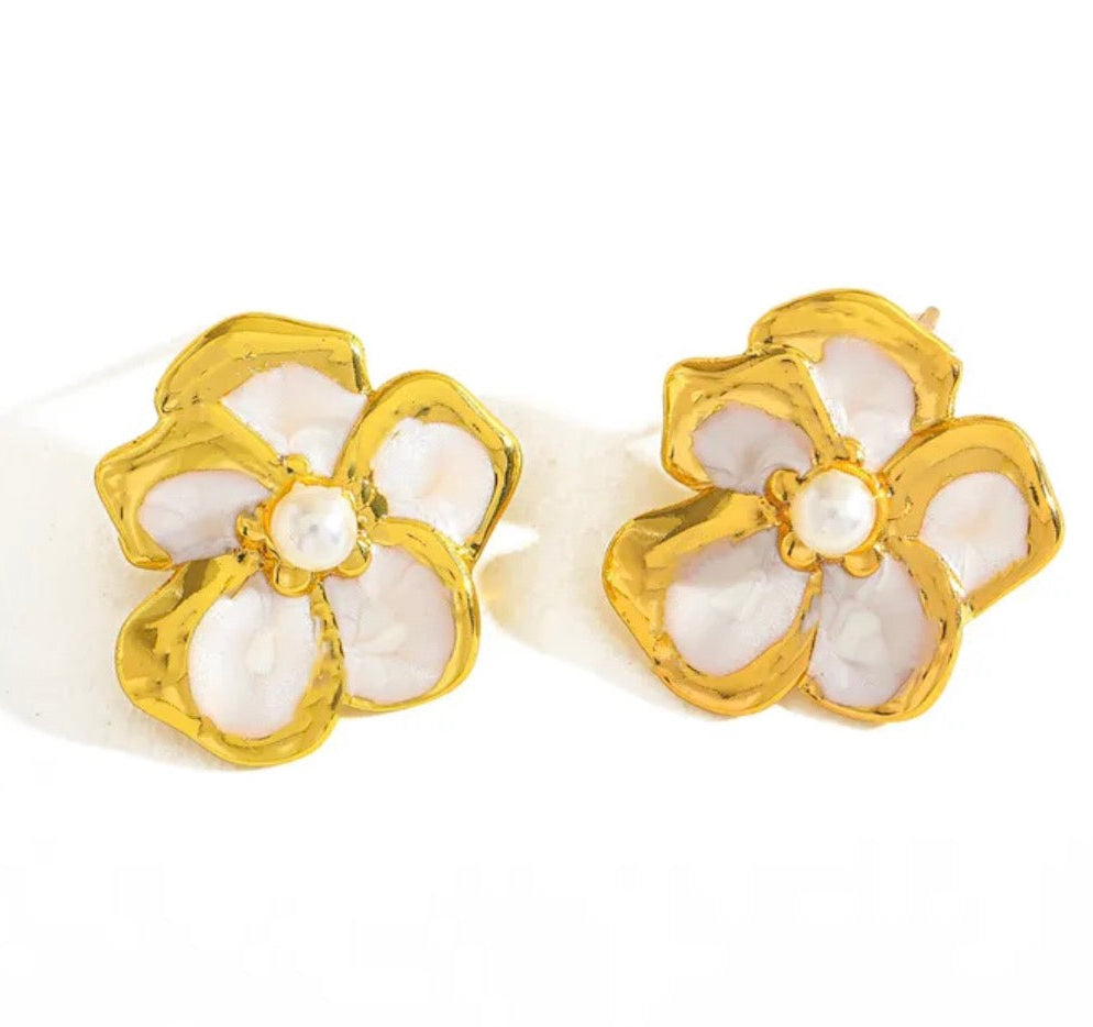 Aretes Flor