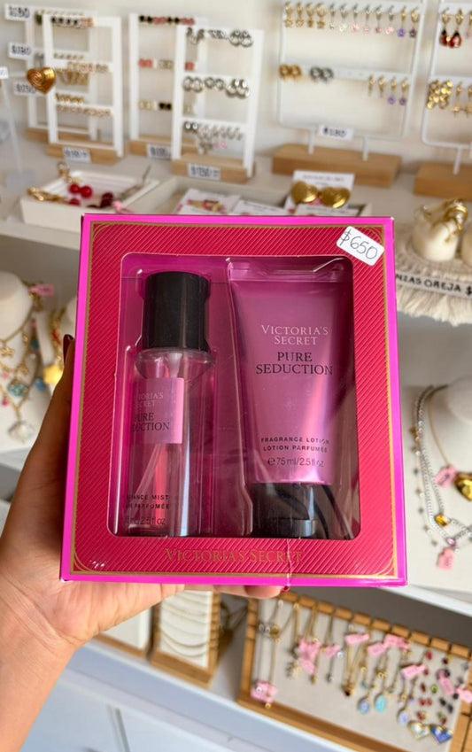 Dúo Body Mist Y Crema Pure Seduction Victoria’s Secret