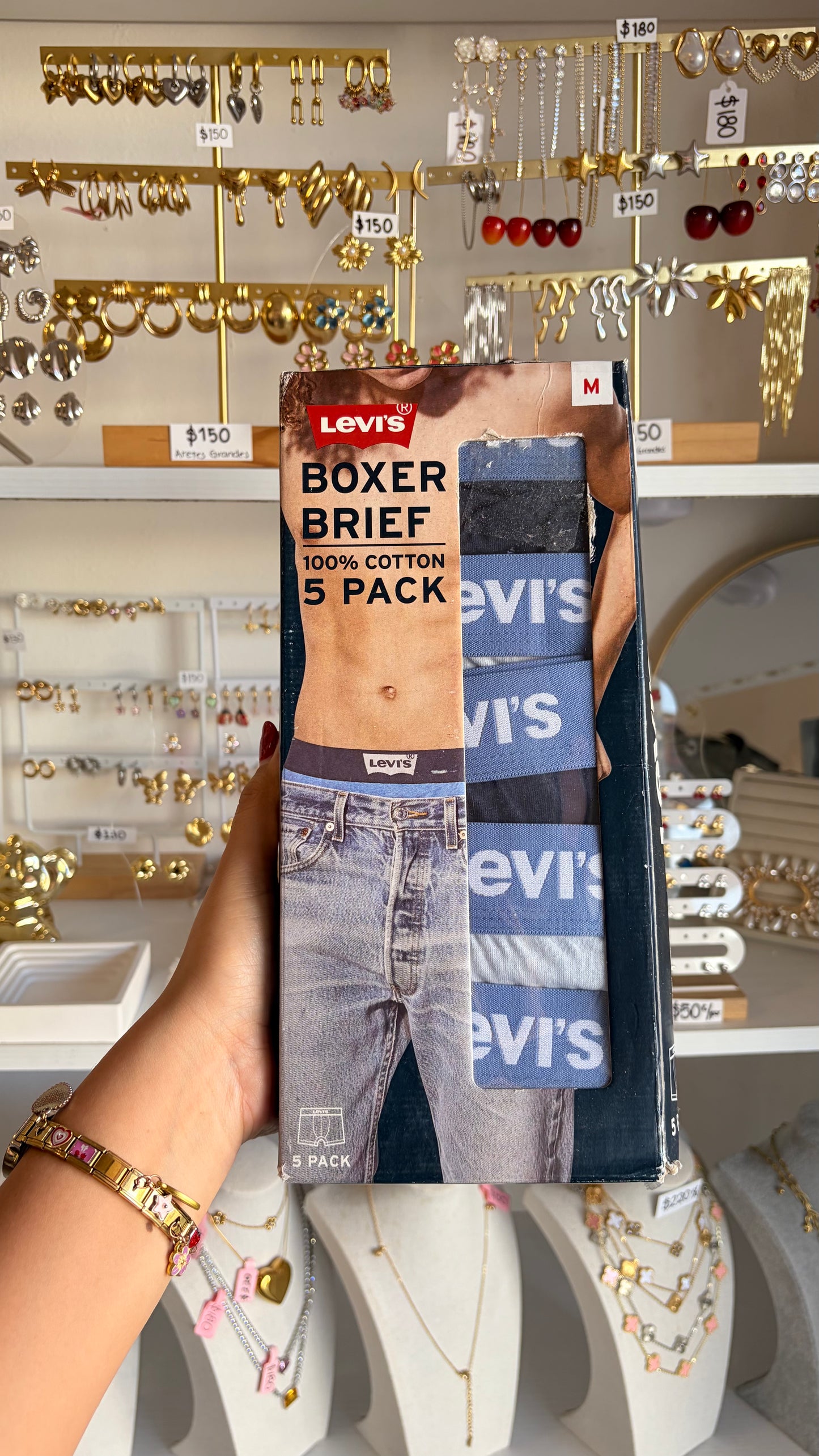 Bóxers Caballero Talla M Levis