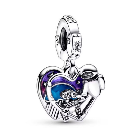 Charm Chapado Wally y Eva Juntos