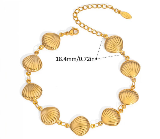 Pulsera Conchas Marinas