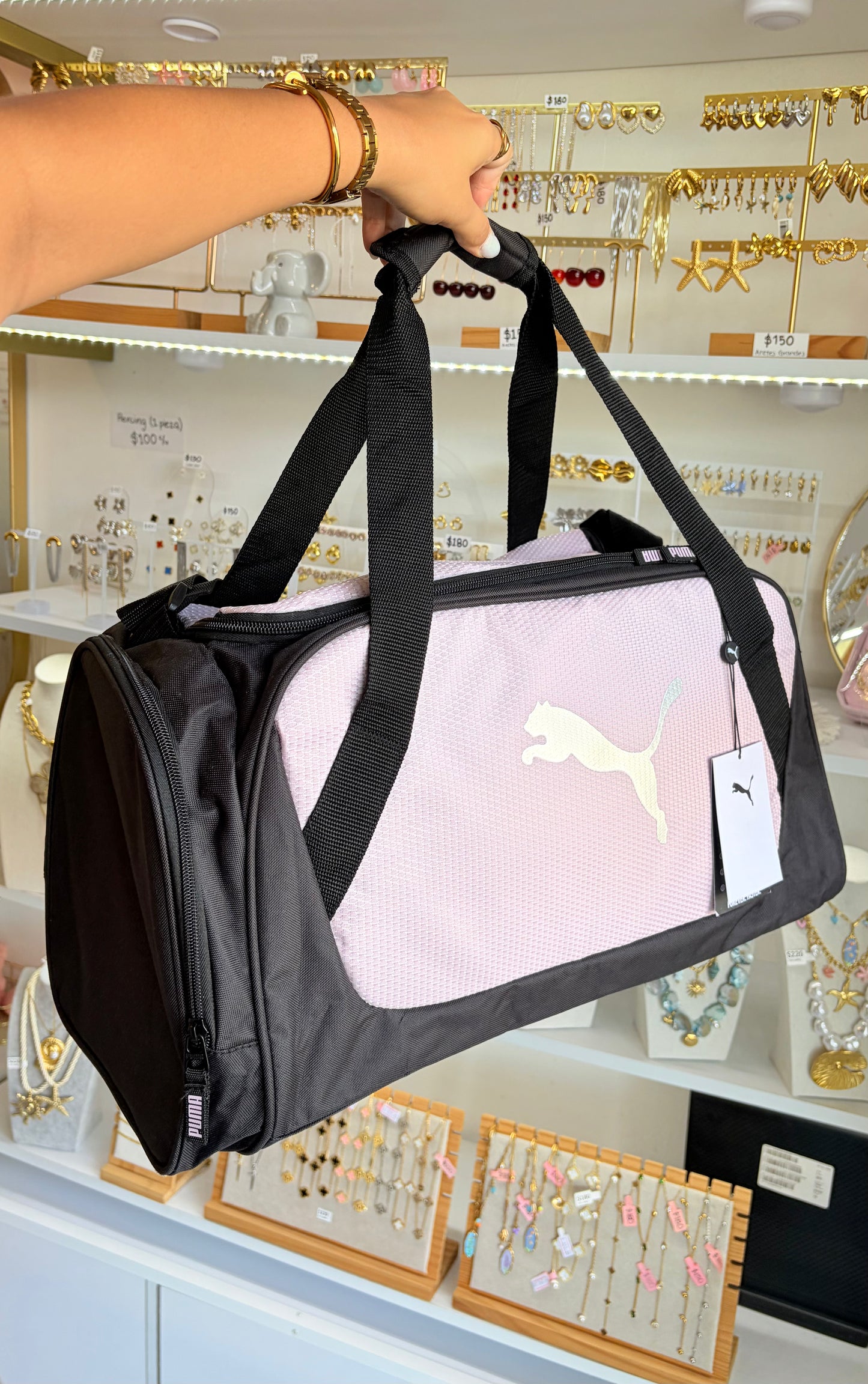 Bolsa Dama Grande Para Gym O Viaje Puma