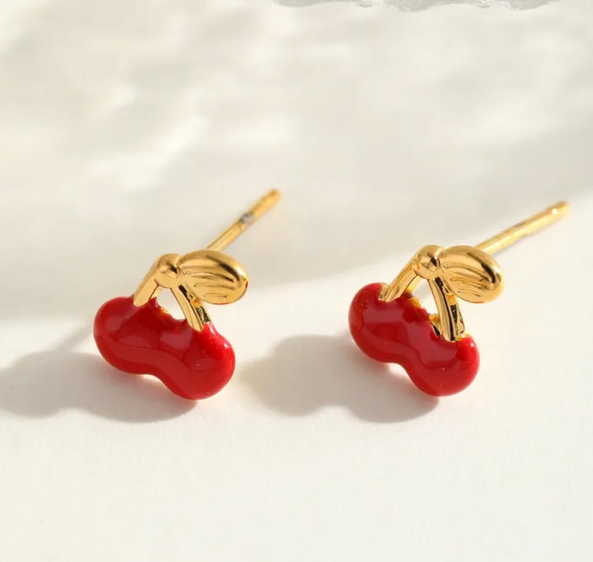 Aretes Mini Cerezas