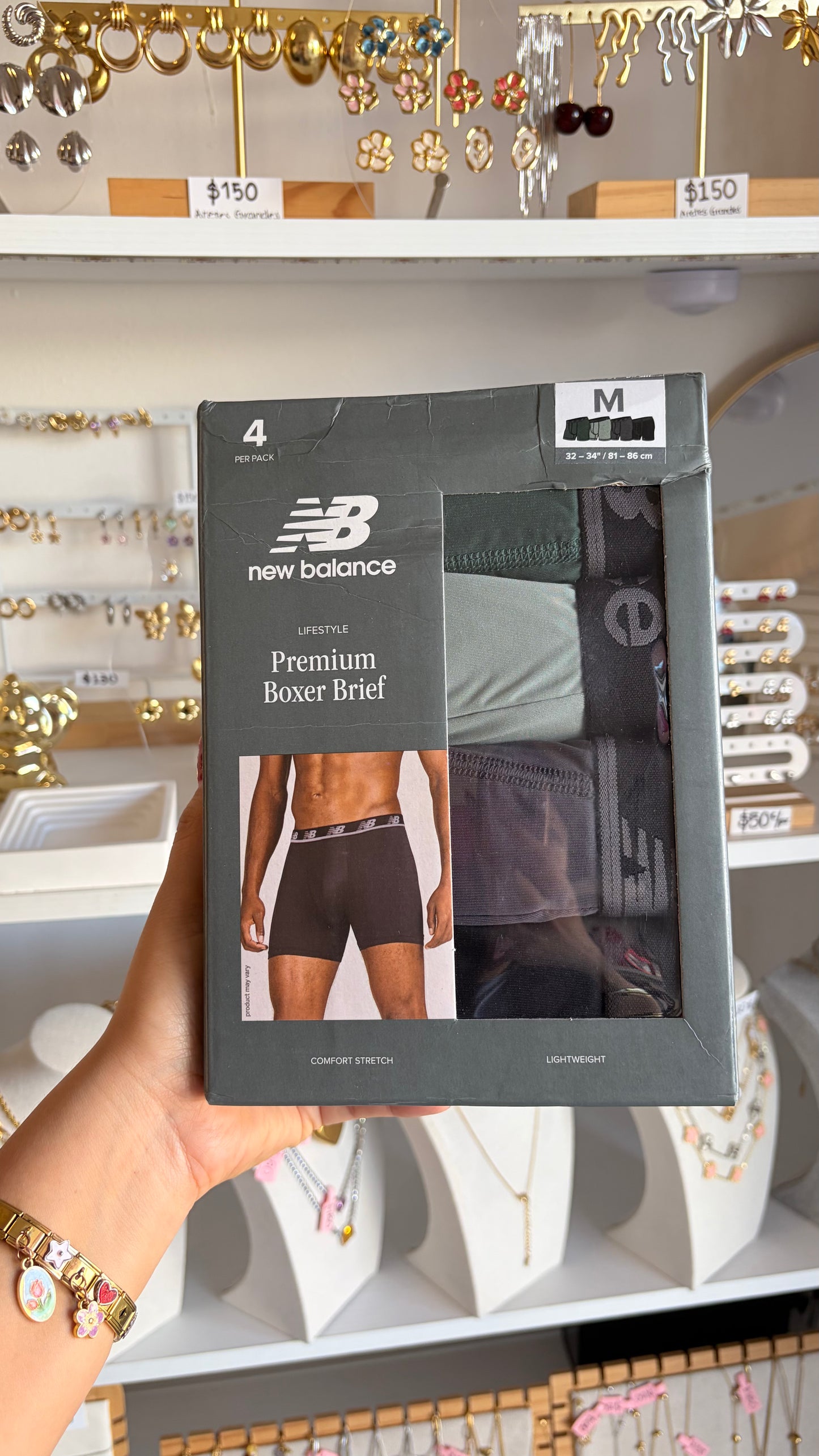 Bóxers Caballero Talla M New Balance