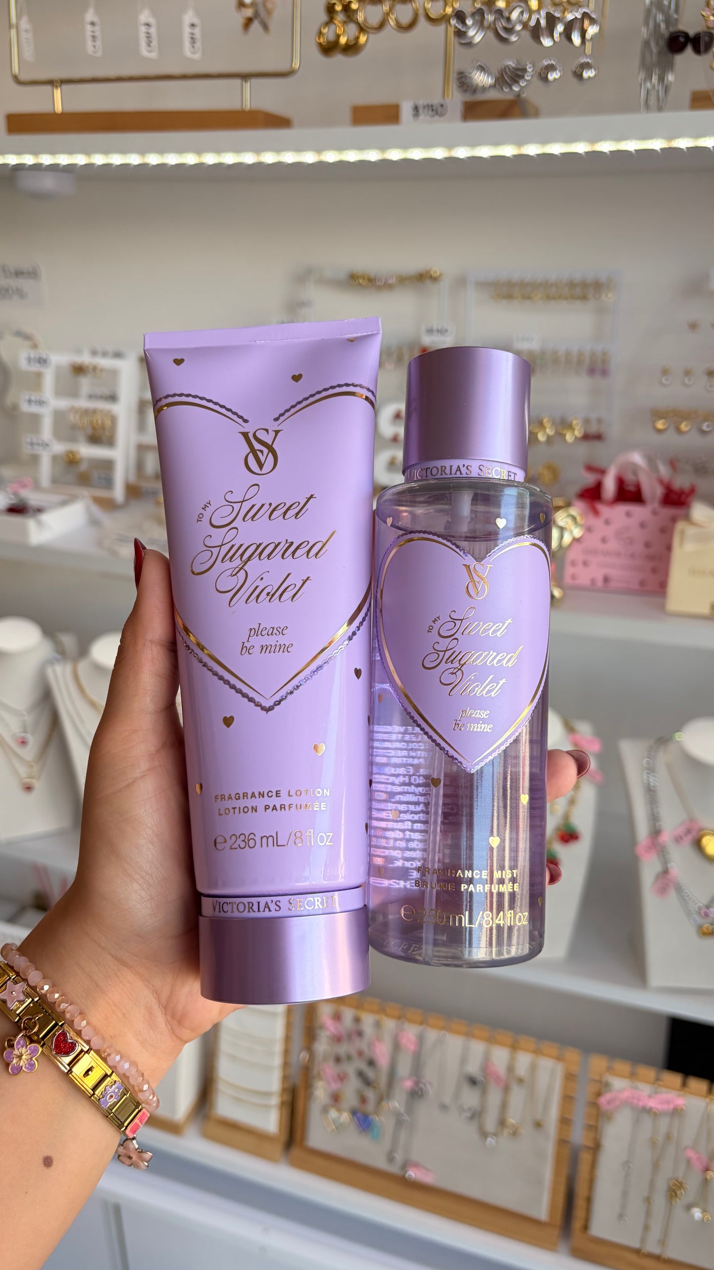 Dúo body mist y crema Sweet Sugared Violet Victoria’s Secret