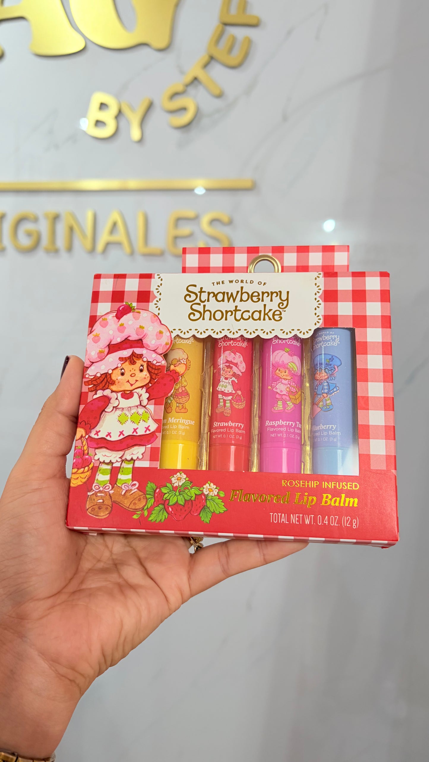 Flavored Lip Balm Strawberry Shortcake
