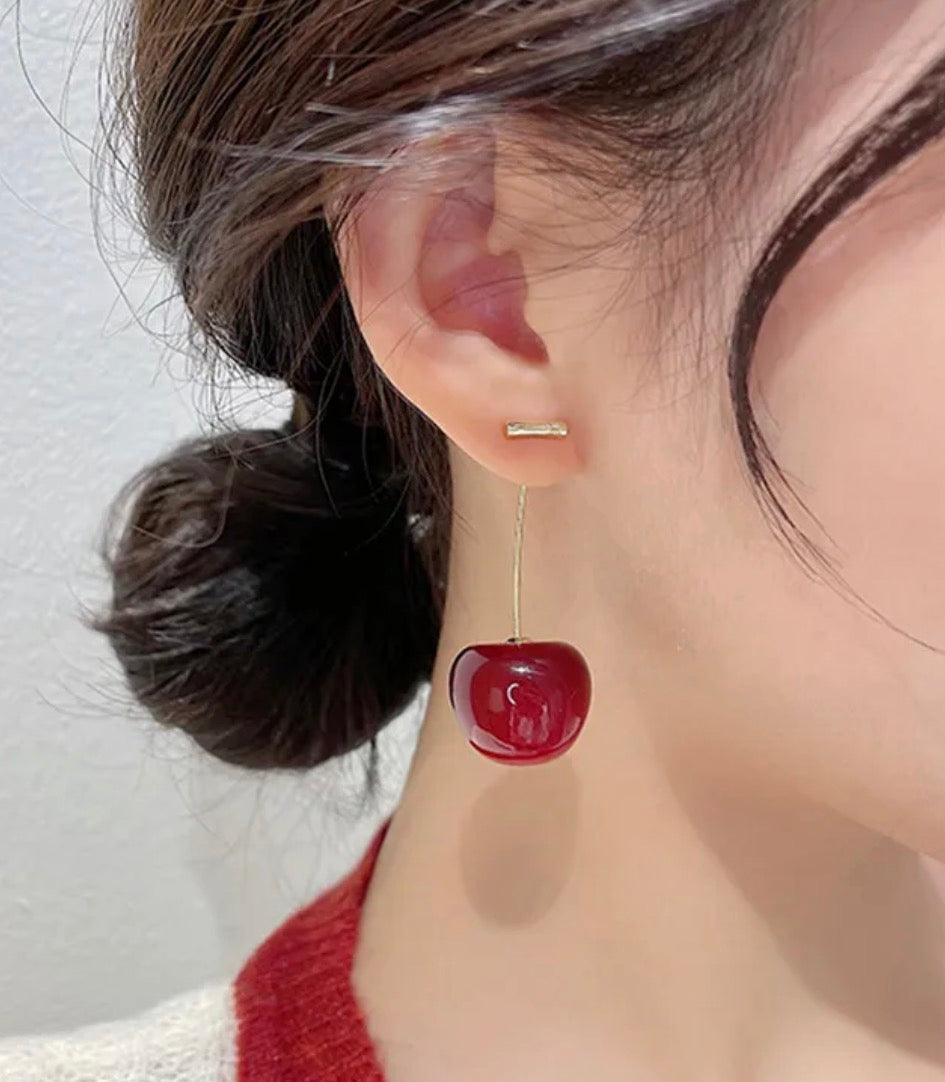 Pendientes Cerezas 5cm