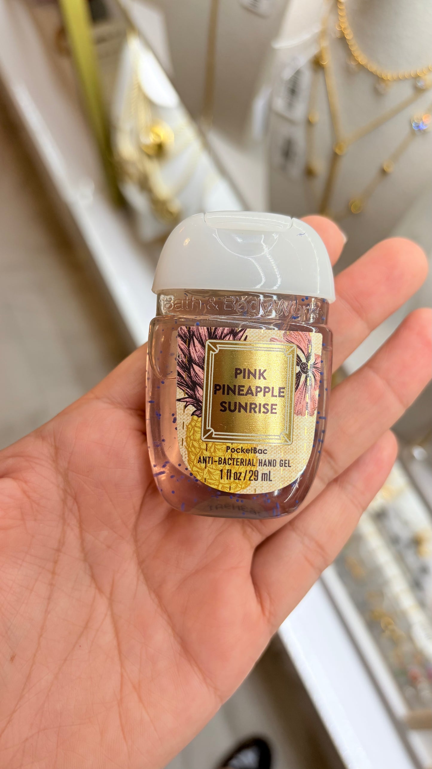 Gel Antibacterial Pink Pineapple Sunrise B&BW