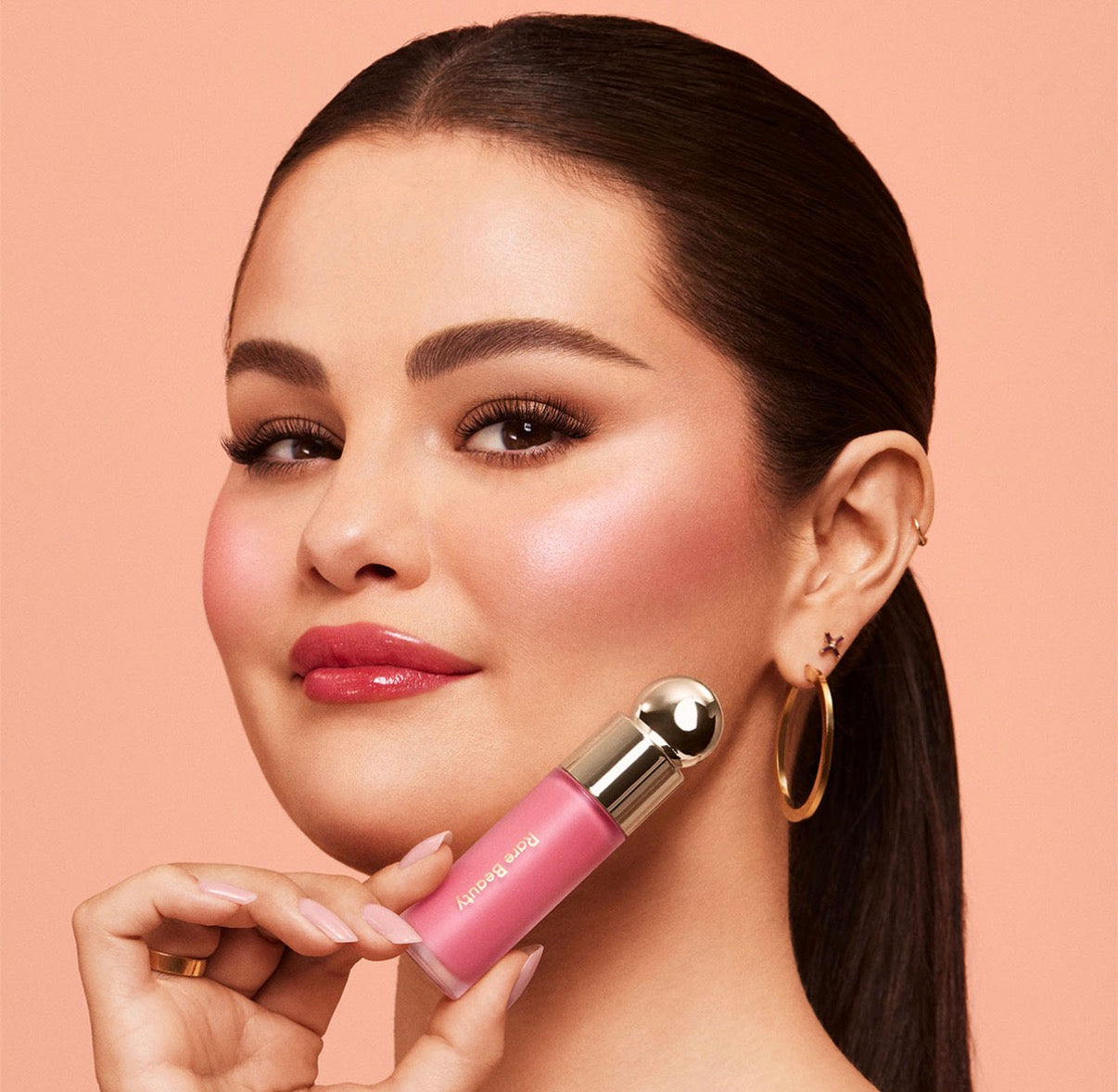 Rubor Liquido Mini Tono Happy 3.2ml Rare Beauty
