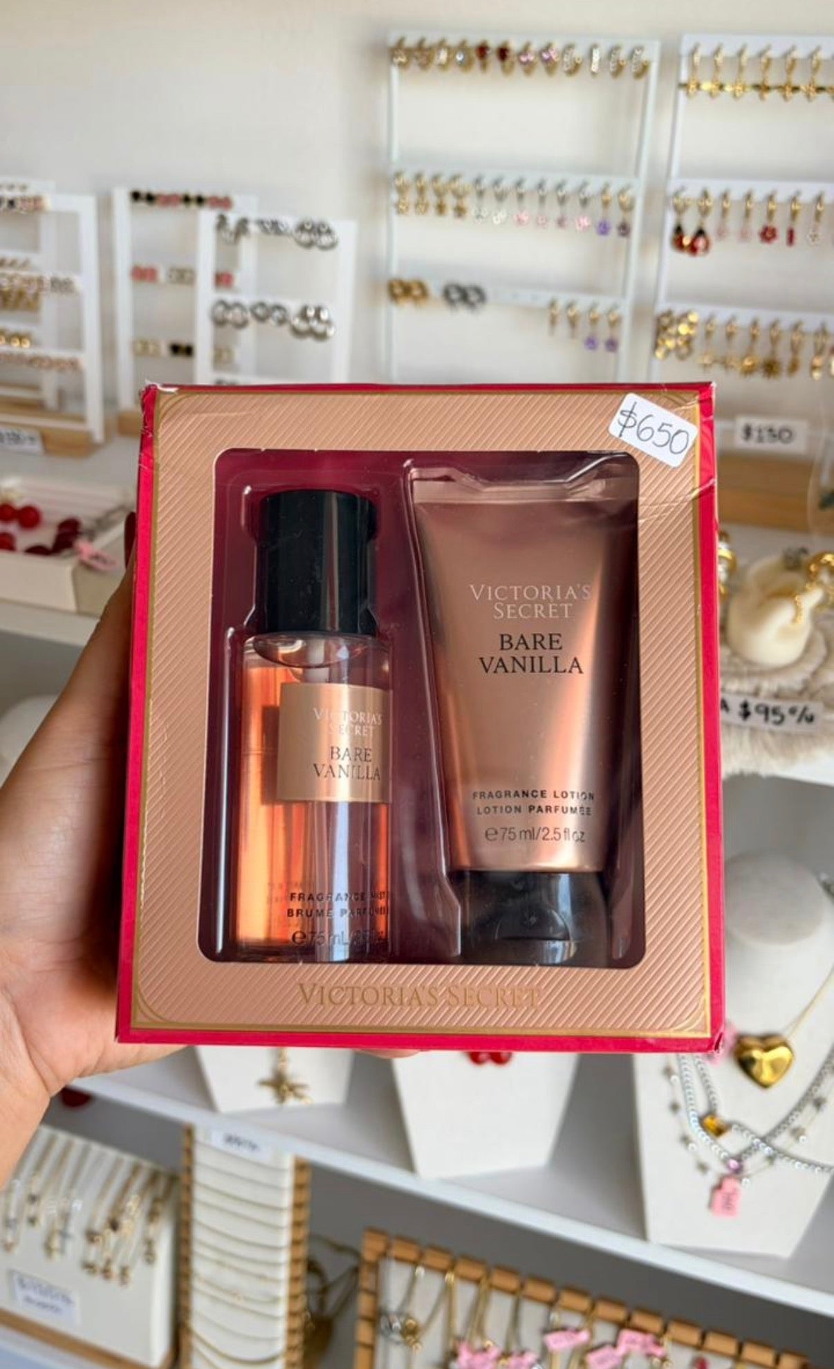 Dúo Body Mist Y Crema Bare Vainilla Victoria’s Secret