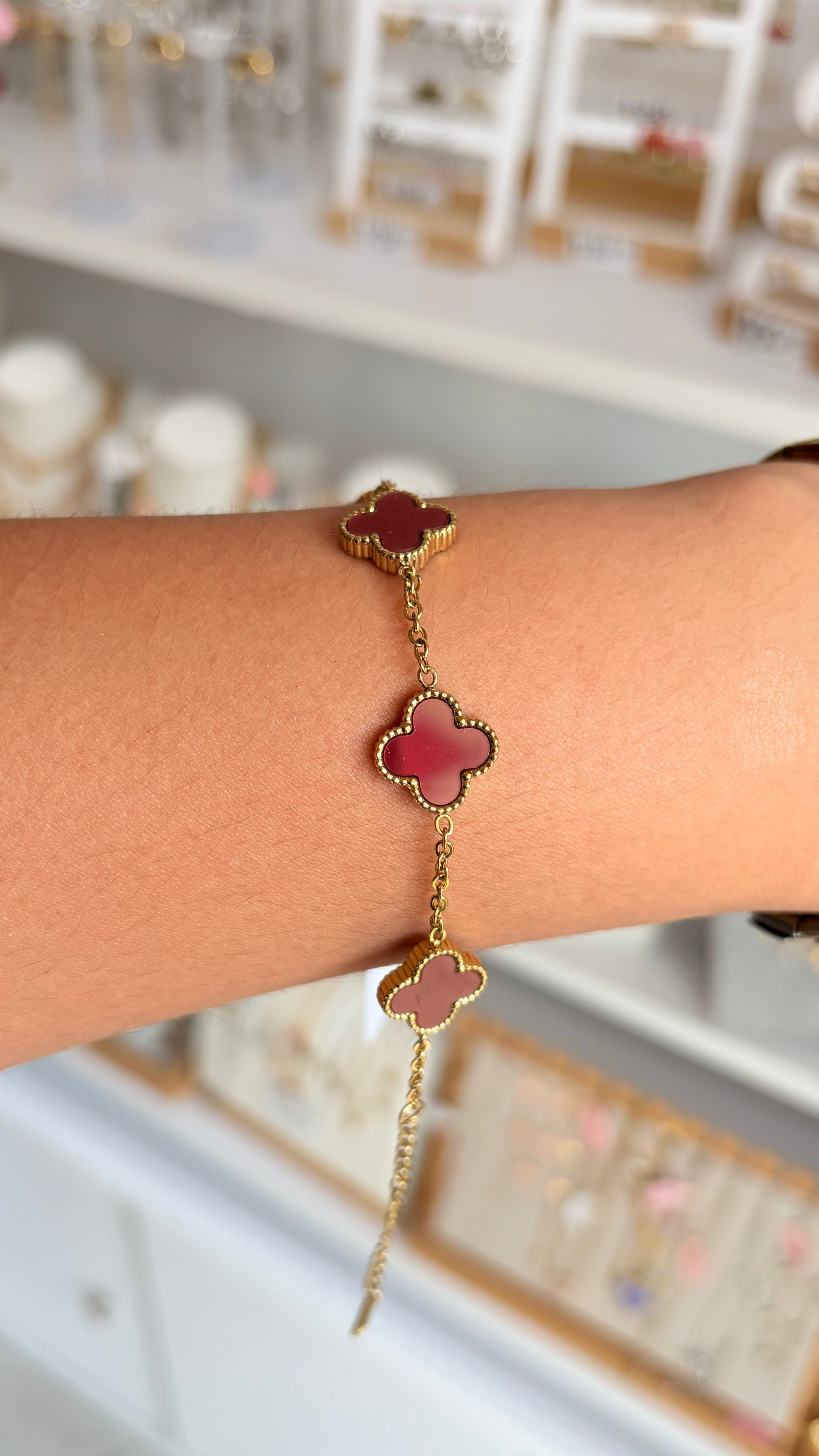 Pulsera trébol
