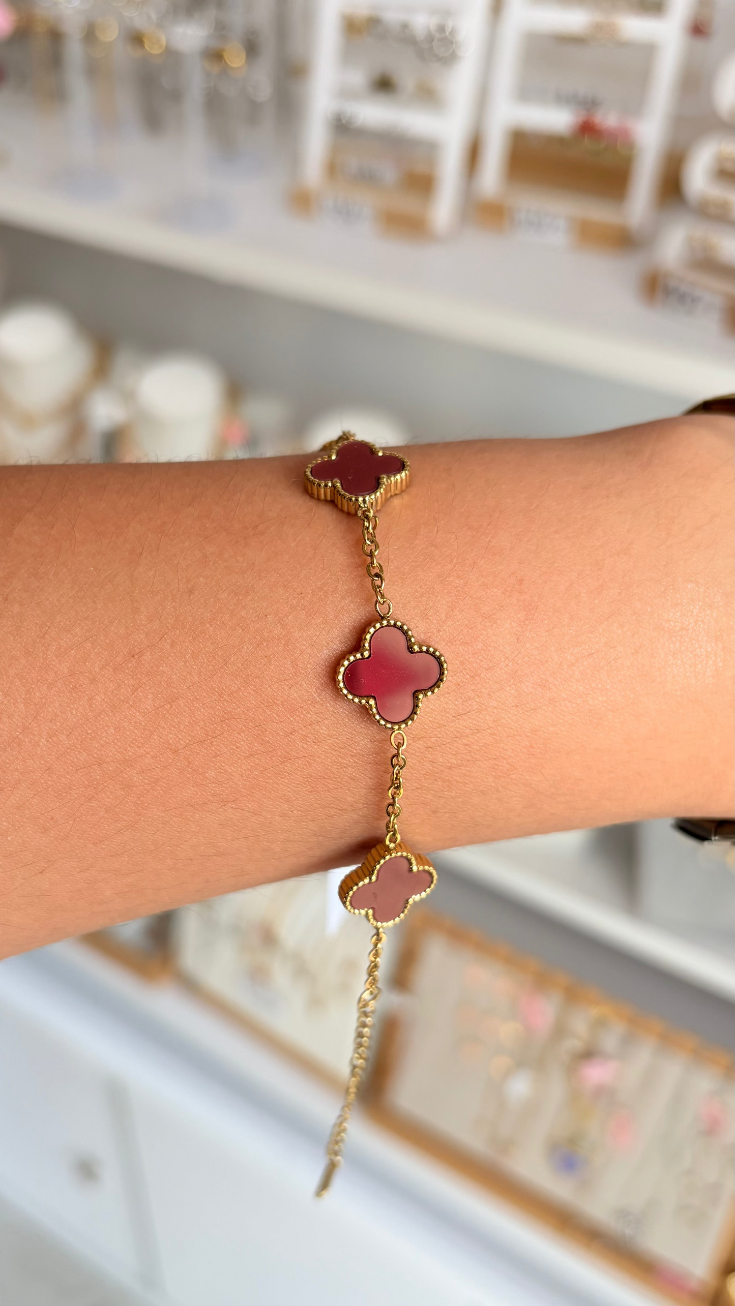 Pulsera trébol