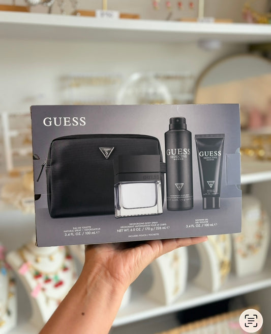 Set Perfume Caballero Seductive Homme Guess