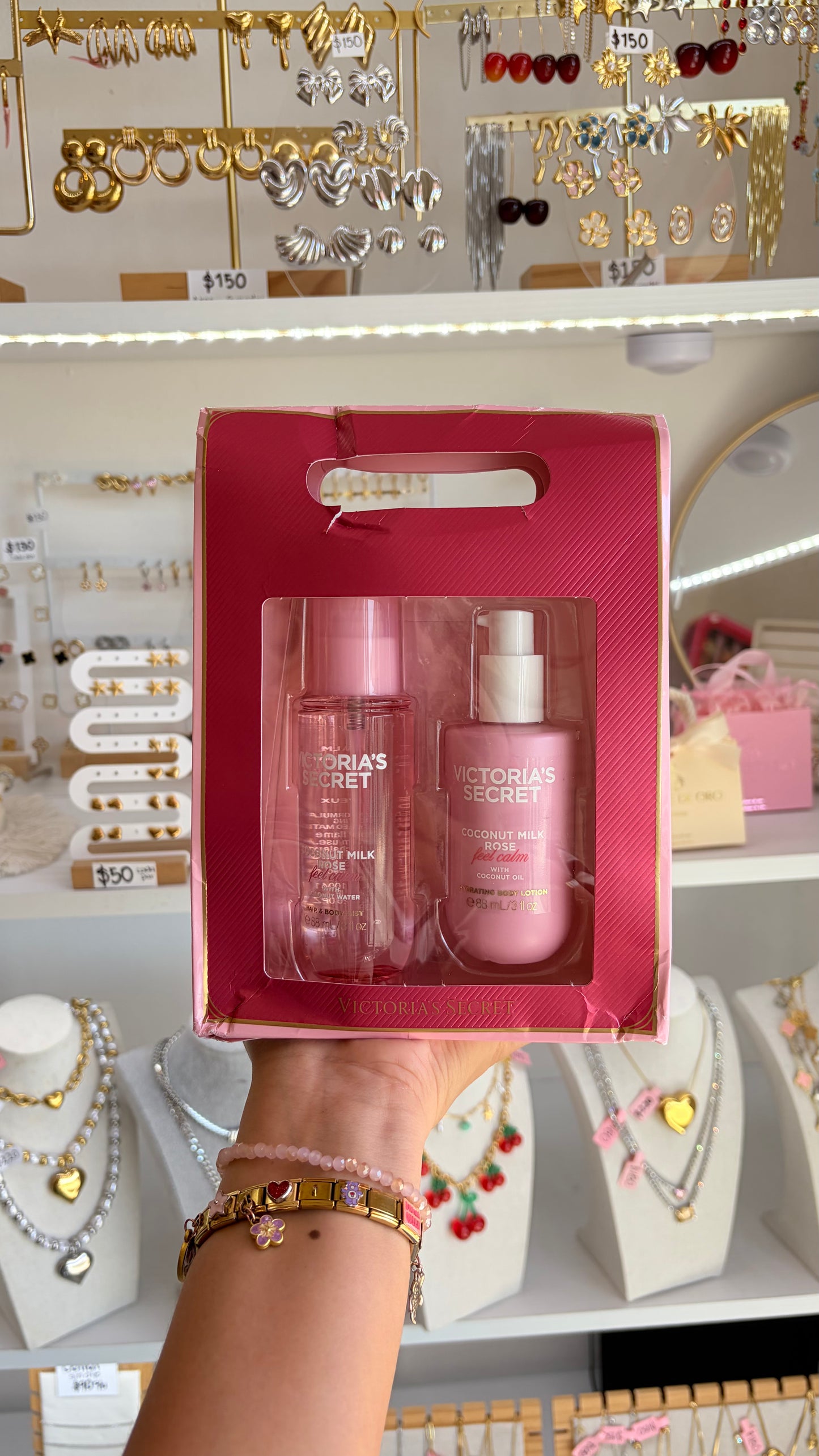 Dúo Hair & Body Mist Y Crema Coconut Milk Rose Victoria’s Secret