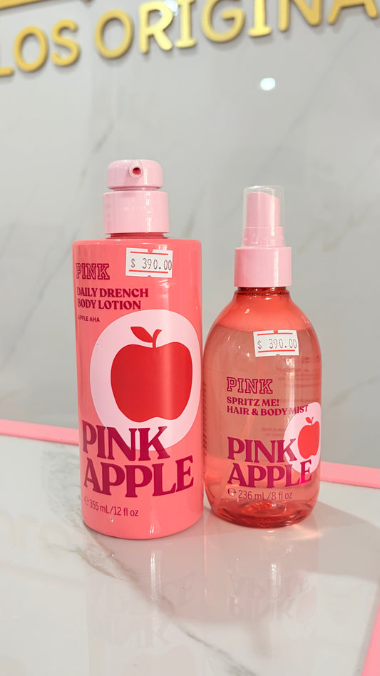 Dúo body mist y crema Pink Apple Pink