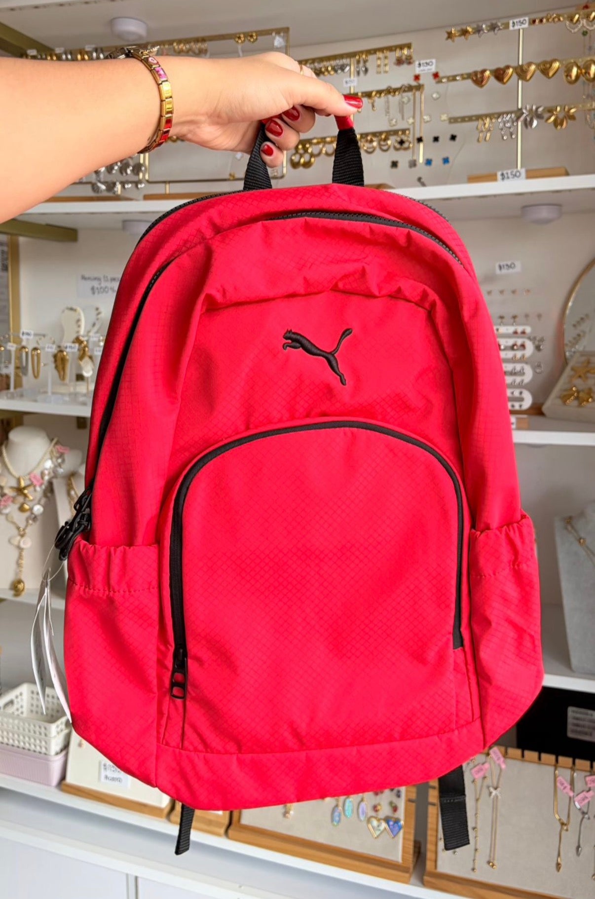 Mochila Unisex Roja Puma