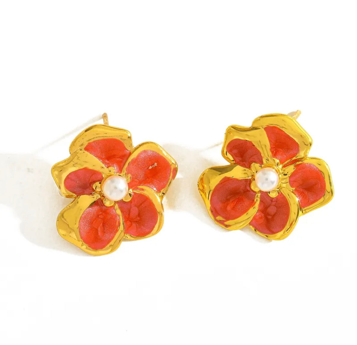Aretes Flor