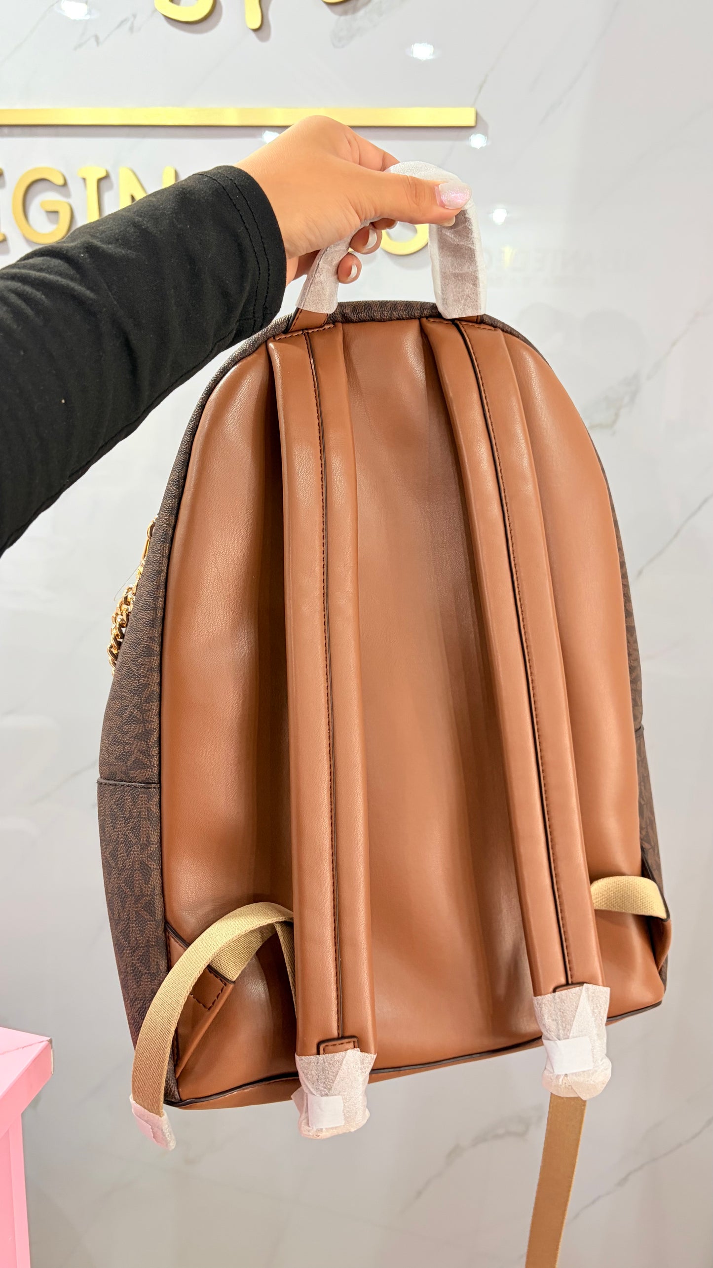 Mochila Grande Chocolate Michael Kors