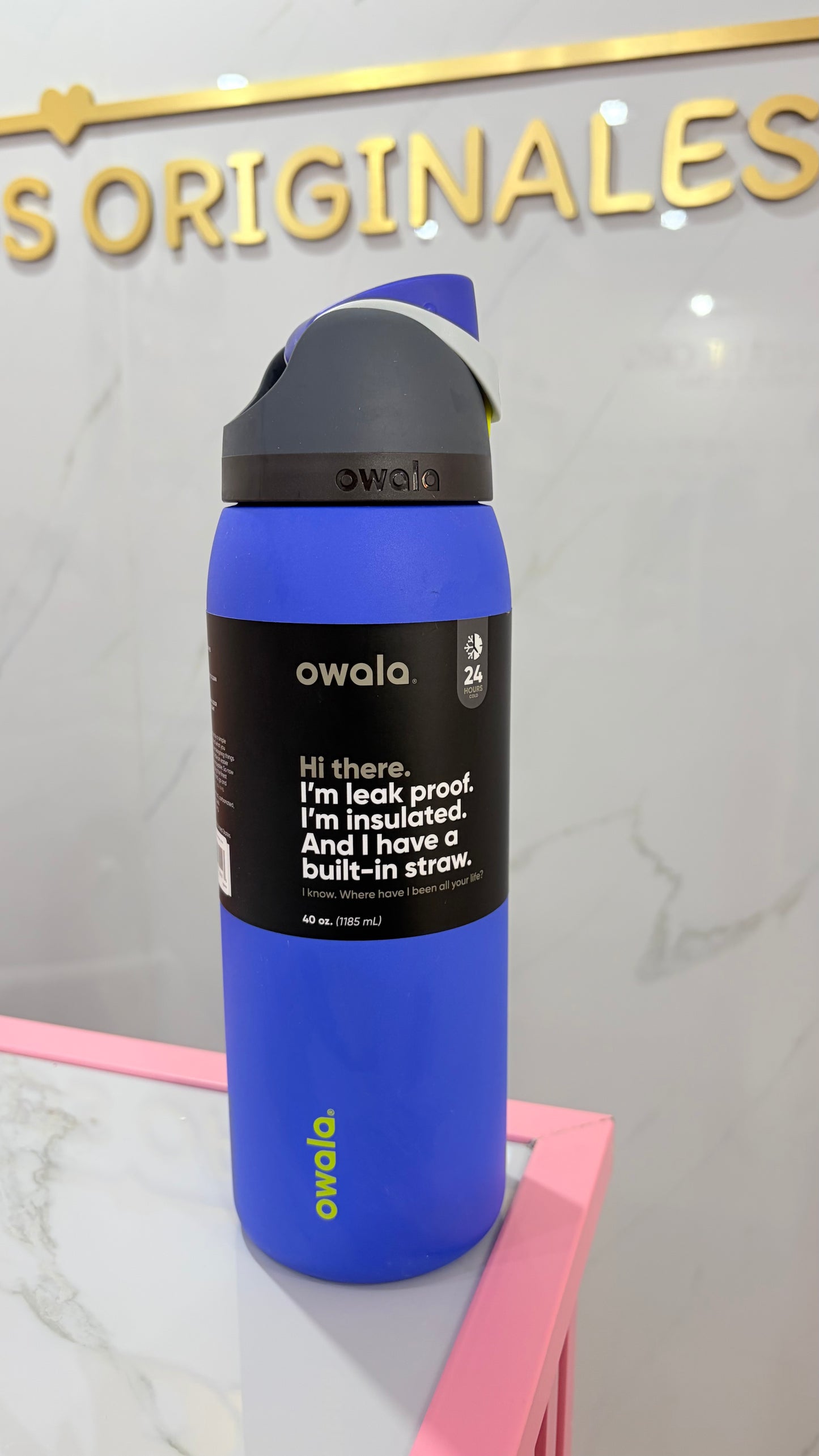 Termo Azul Eléctrico 1185ml Owala