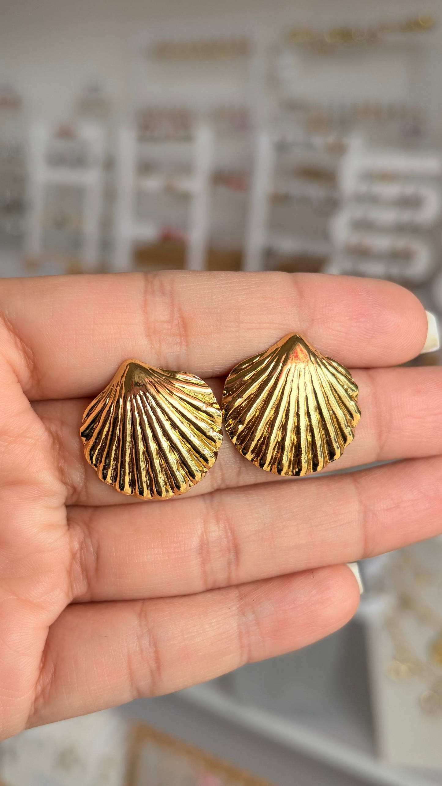 Aretes Concha Medianos