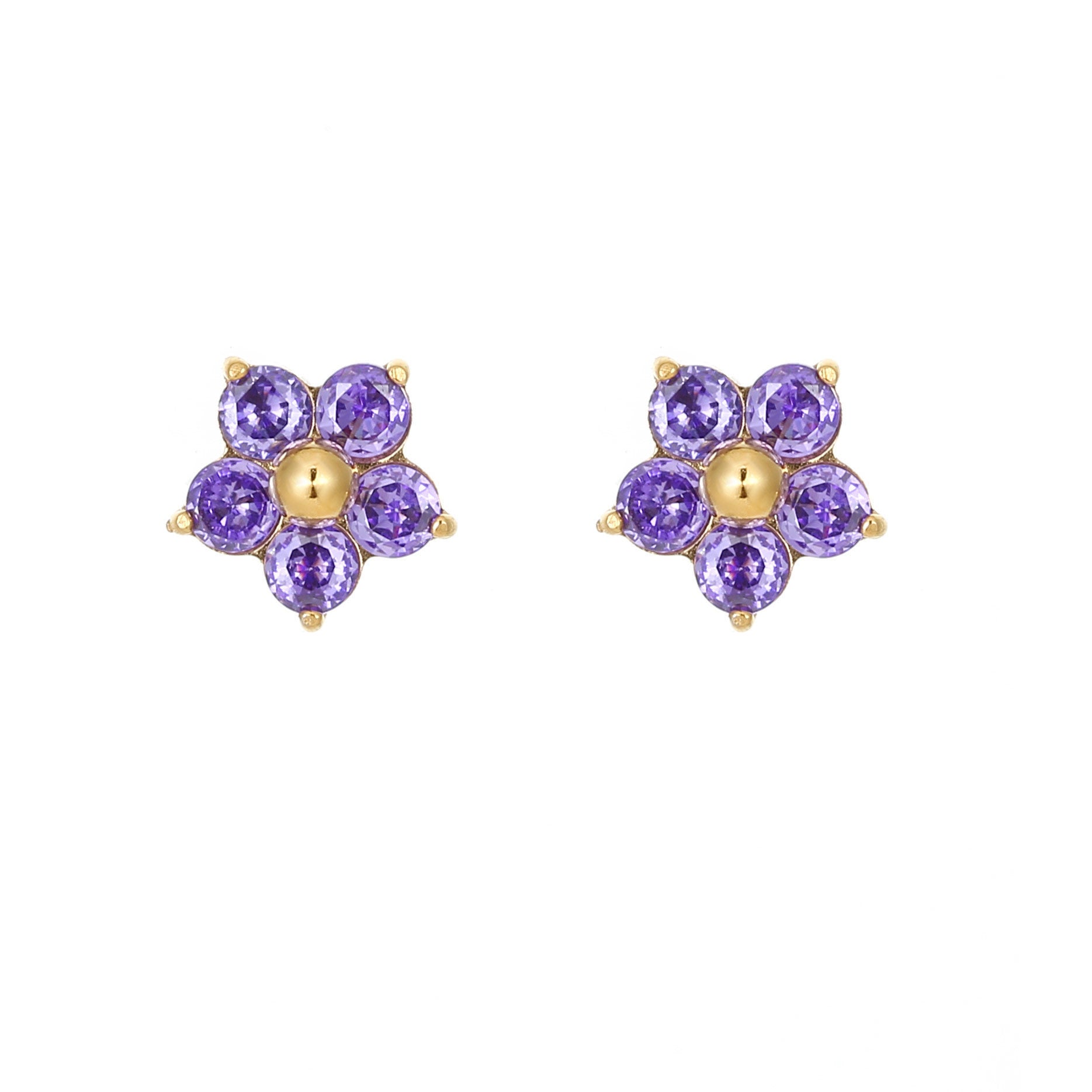 Aretes Flor Mini
