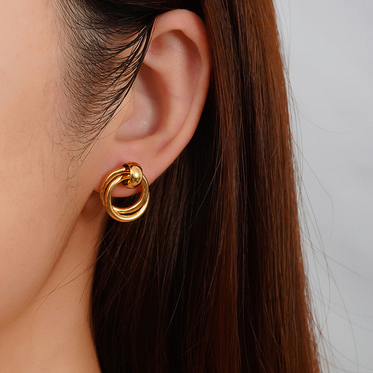 Aretes Circulares Minos 1.5cm
