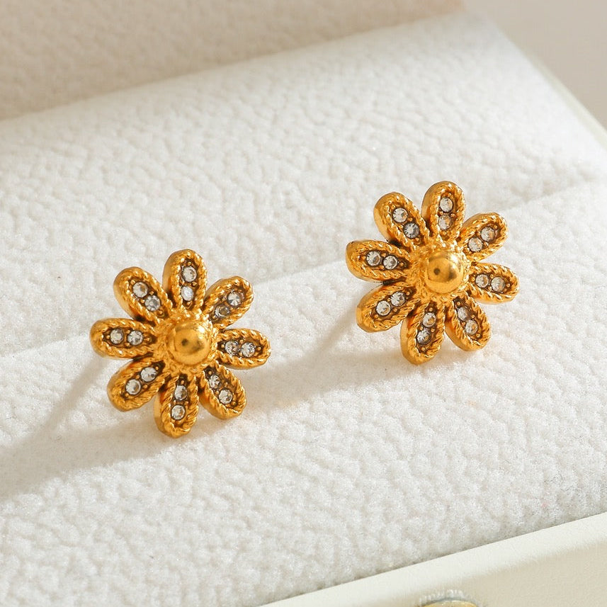 Aretes Mini Flor