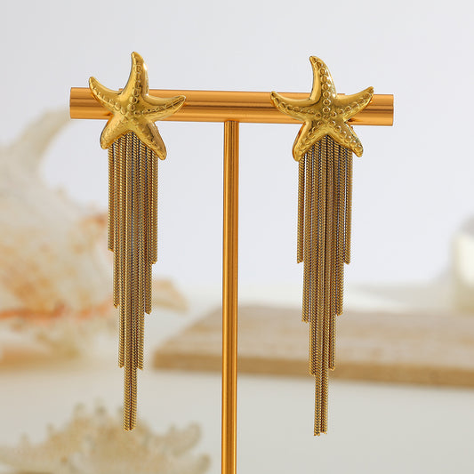 Pendientes Estrella De Mar