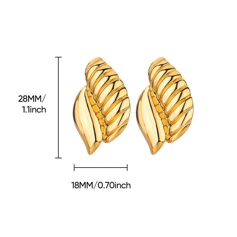 Aretes Caracola