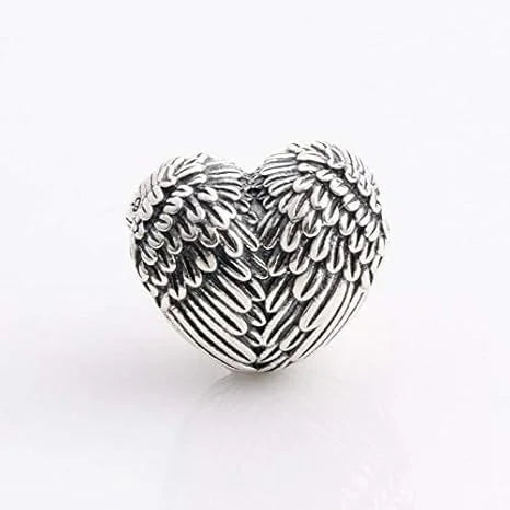 Charm Chapado Corazón Alas
