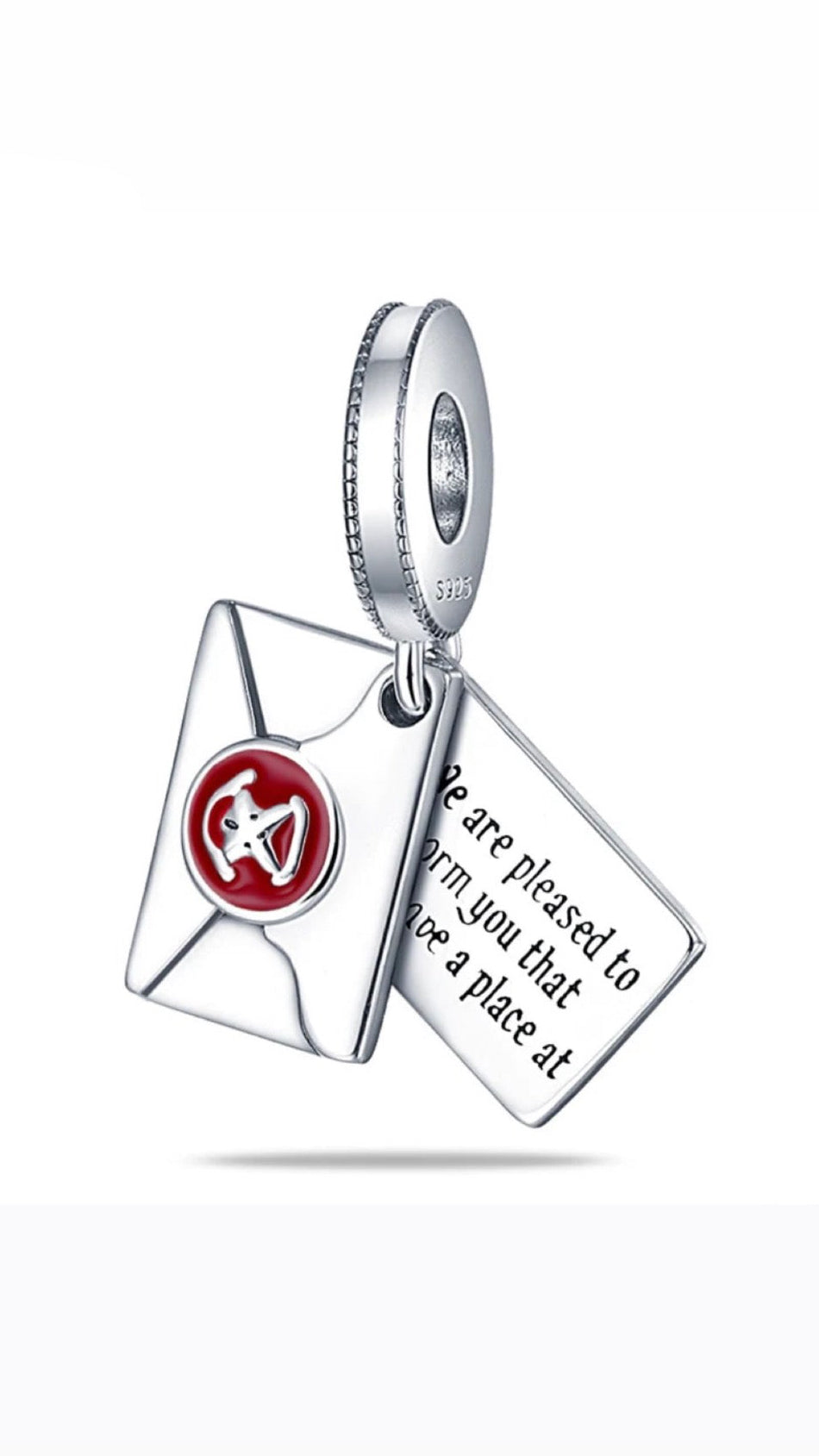 Charm Chapado Harry Potter Carta Howarts