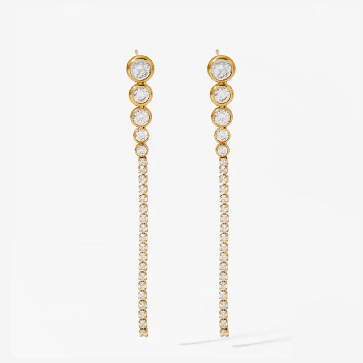 Pendientes Gabriela Dorados