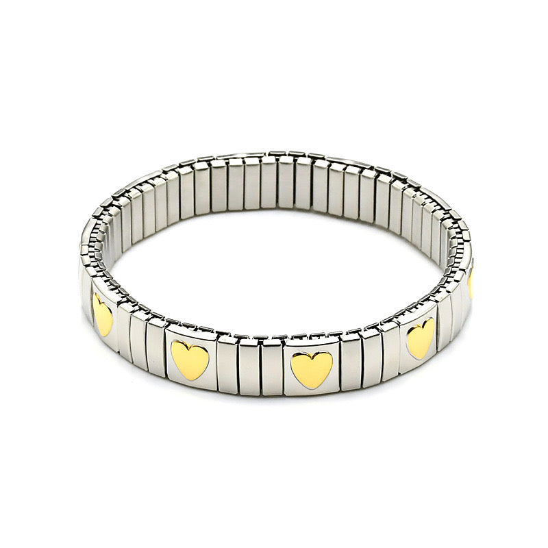 Brazalete Bicolor Corazón