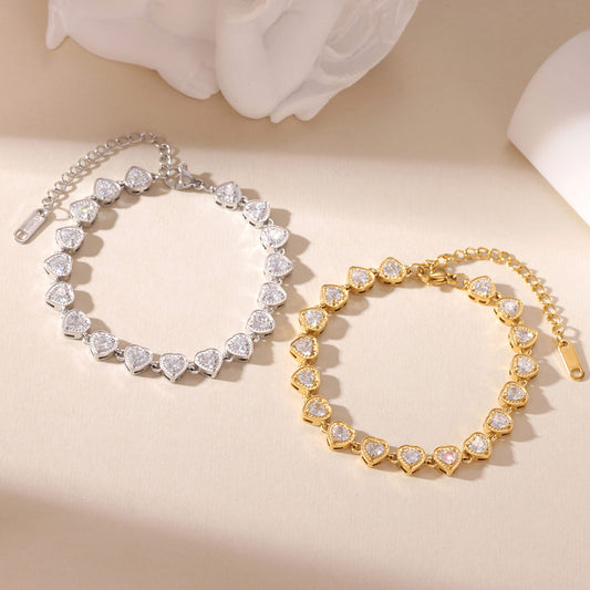 Pulsera Corazones