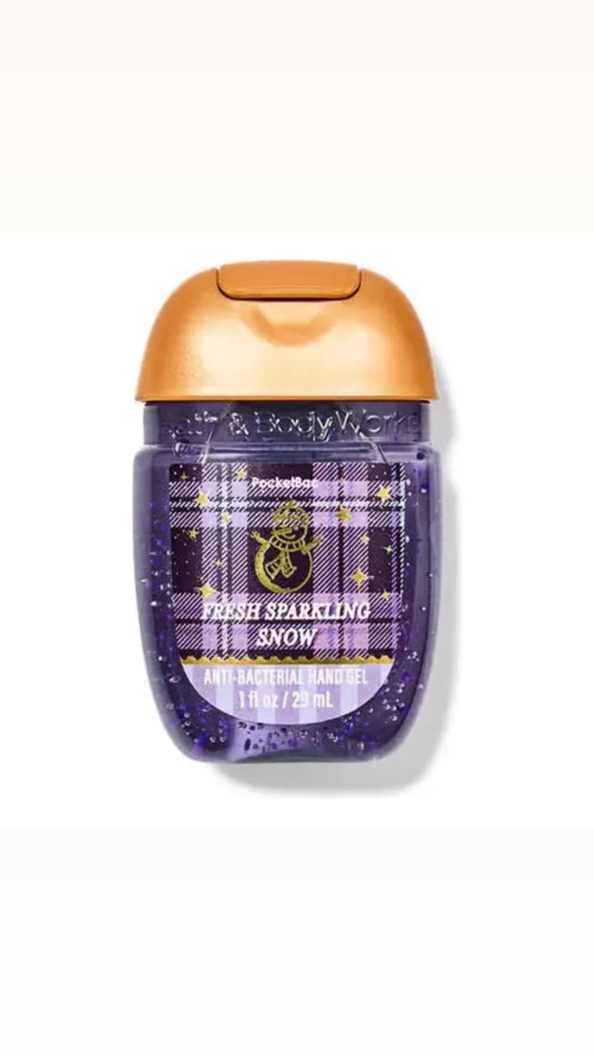 Gel Antibacterial Fresh Sparkling Snow B&BW